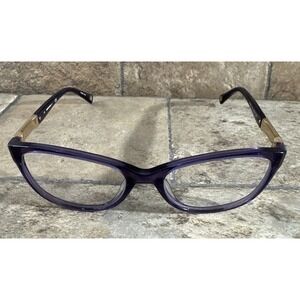 Marchon M-QUIN 513 Purple Square Full Rim Eyeglasses Frame 53-17-135-38mm G17